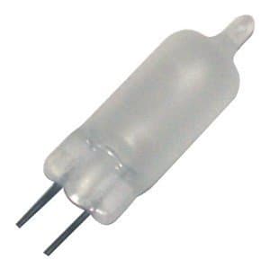 10 Pack 50 Watt T5 GY6.35 Base 12 Volt 10000 Hour Frost Xenon Lightbulb