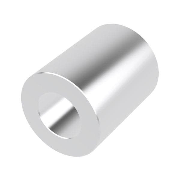 Aluminum Spacer 3/4" OD x 3/8" ID x Many Lengths Round by Metal Spacers Online (15/16" Length, 100)