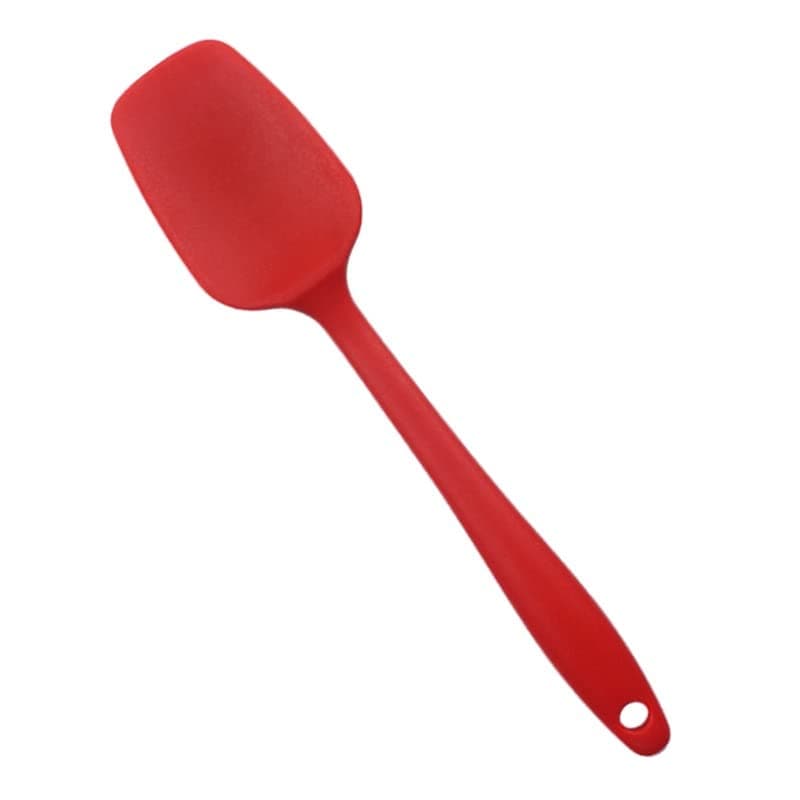 KitchenFest® BPA Free Silicone Non-Stick Spatulas Heat Resistant Scraper Spoon Turner Cooking Baking Kitchen Tool, 11 Inch - Large Size
