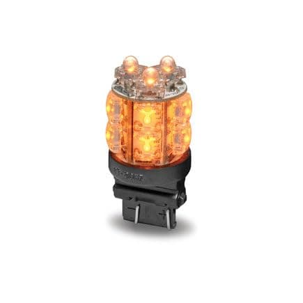 Trux Accessories TB-SP3157A LED 3156 Push-in Stop Light Bulb with 13 Diodes - Amber