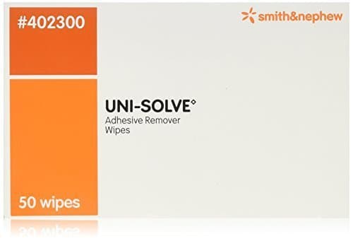 Uni-Solve Adhesive Remover Wipes by Smith and Nephew, Model No - 402300-50 ea by Unisolve