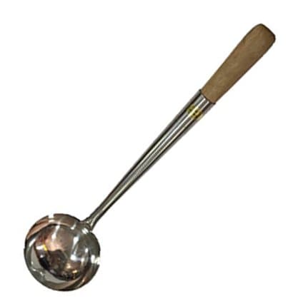 SUNRISE Commercial Grade Wok Spatula/Ladle (#3 Ladle (16.75" L))