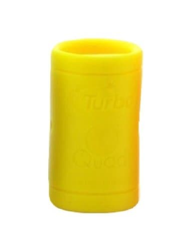 Turbo Grips Quad Fingertip Grip, Bag of 10, Yellow, 21/32