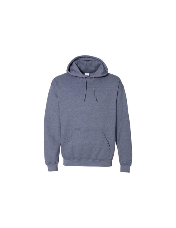 Heavy Blend 8 oz. Hood 50/50 (G185), Heather Sport Dark Navy, Small, Heather Sport Dark Navy, CH