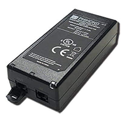 Phihong 30W Single Port Power Over Ethernet IEEE802.3at Compliant Power Injector POE29U-1AT(PL) D-