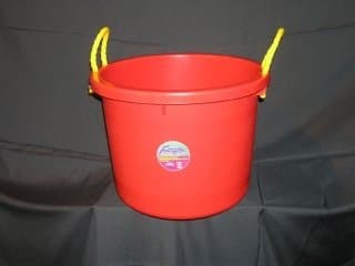 All Purpose Bucket Color: Red