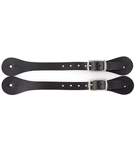 Jacks 10765-LAD Black Spur Straps - Lady & Youth