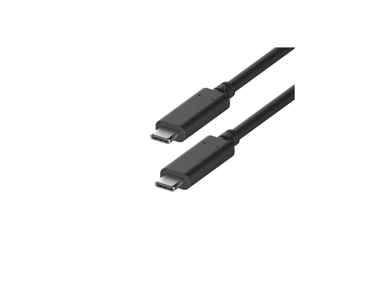 4XEM USB-C to USB-C Cable M/M USB 3.1 Gen 2 10GBPS 6FT Black - 6 ft USB Data Transfer Cable for PC,