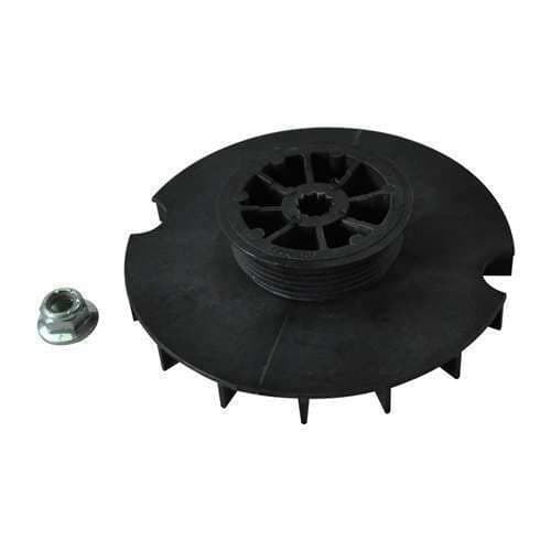 WH03X32218 for GE 1/3 Hp Motor Pulley & Nut WH39X27601, WH49X25378 for Hotpoint