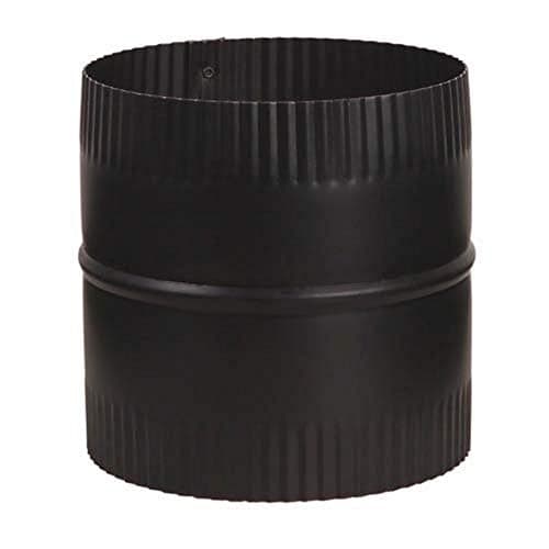 STOVE PIPE BLK STL 7"L