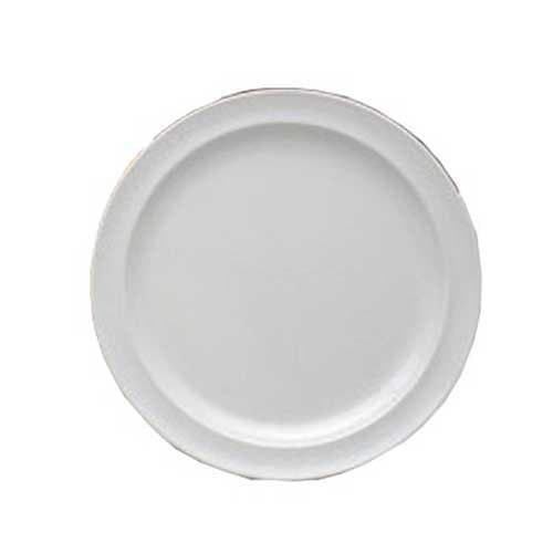 Yanco NS-105W Nessico Round Plate, 5.5" Diameter, Melamine, White Color, Pack of 48