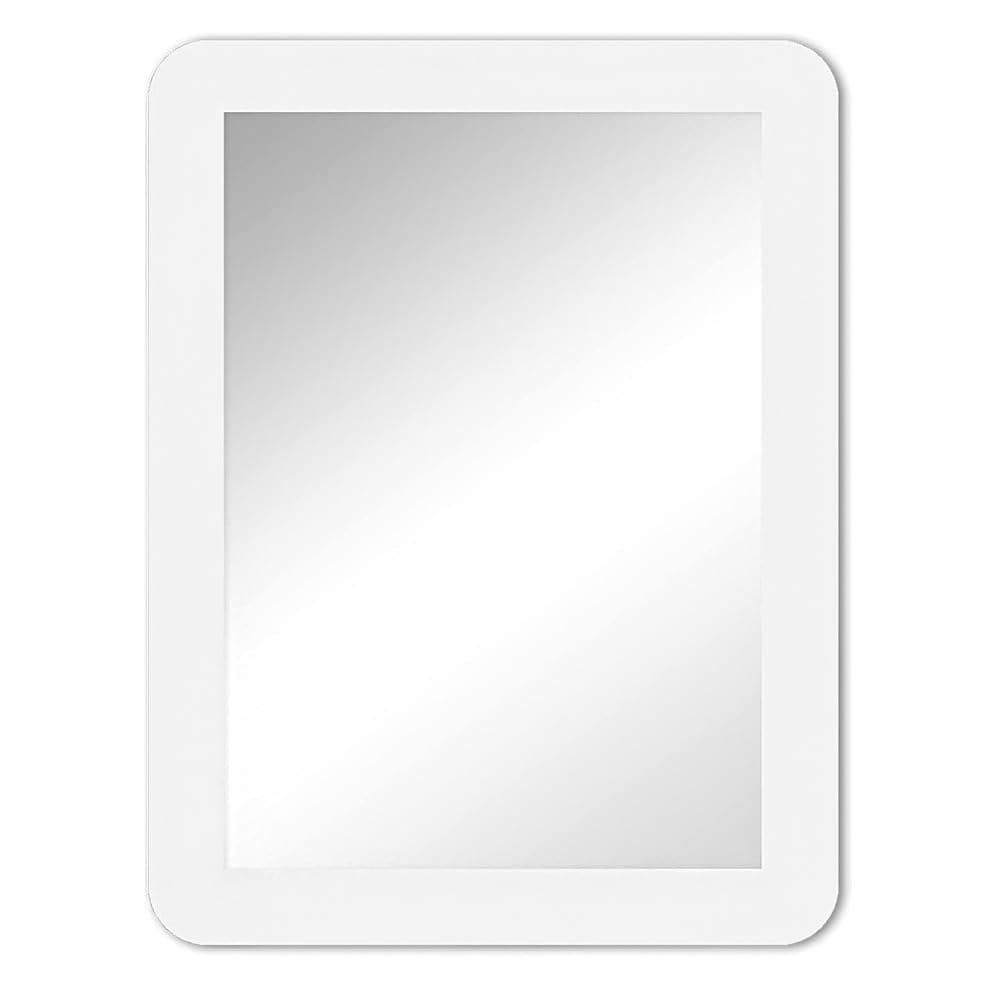 Magnetic Locker Mirror Makeup Small Real Glass for School Locker with Magnetic Backing Office Locker Accessory Bathroom Household Refrigerator or Office Cabinet