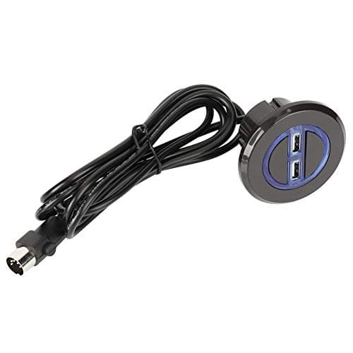 Electric Recliner Chair Sofa Replacement Button, Lift Chair Hand Control Handset with Dual USB Wired Remote Control Electric Sofa Repair Round Dual USB Charging Interface Smart Home