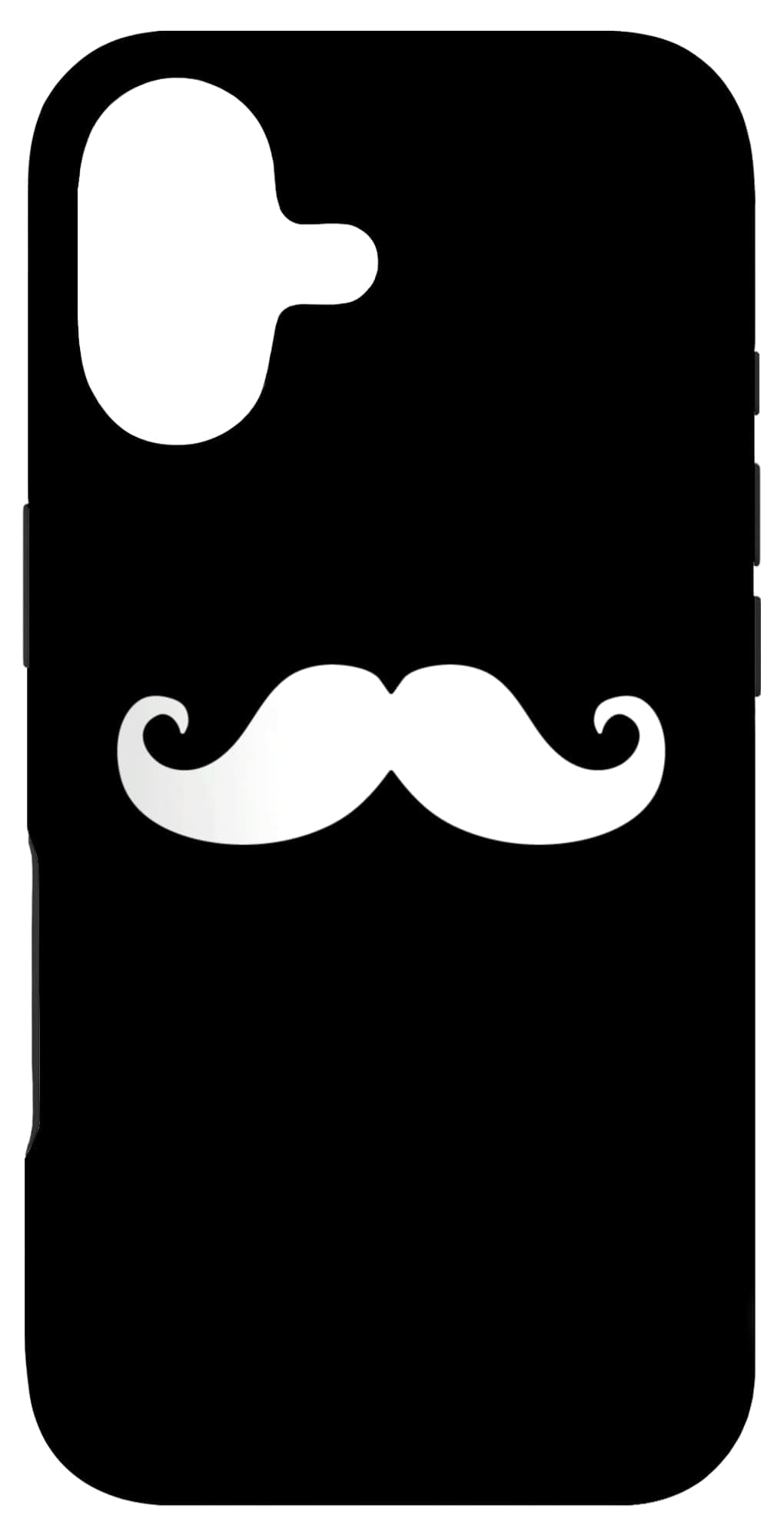 Mustache Trendy Hipster Funny Handlebar Mustache Case for iPhone 17