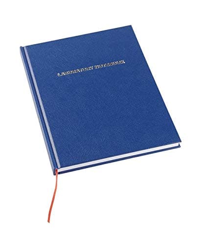 Laboratory Grid Notebook, 200 Pages, Blue