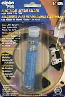 6 Pack - Leaded Electrical Solder Spool, 0.9-oz., .062-Diameter - AM51406