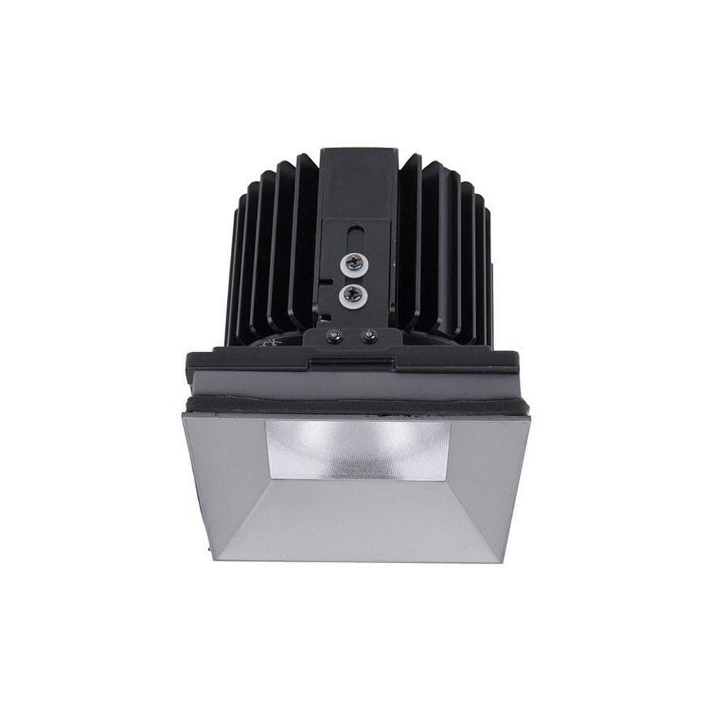WAC Lighting R4SD1L-N827-HZ Volta - 5.75" 36W 25 2700K 85CRI 1 LED Square Shallow Regressed Invisible Trim with Light Engine, Haze Finish with Textured Glass