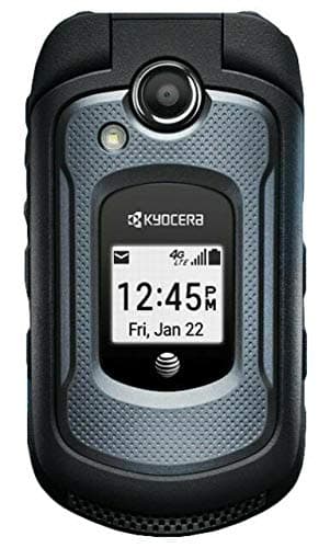 Kyocera AT&T Flip Phone GSM 4G LTE Dura XE E4710 Rugged Att Waterproof, Dustproof, Tough, Strong, Shock-Resistant (Renewed)
