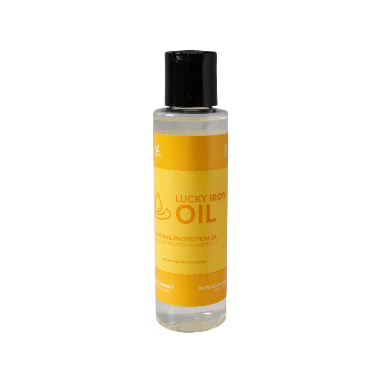 Lucky Iron Life ® Natural Protection Oil, 4oz – Prevent Rust on Iron