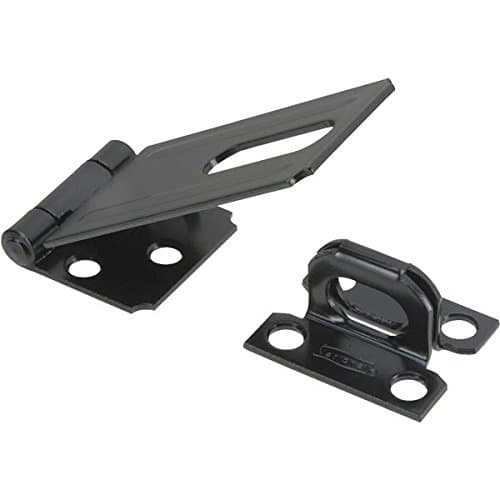 Safety Hasp Black 3-1/4