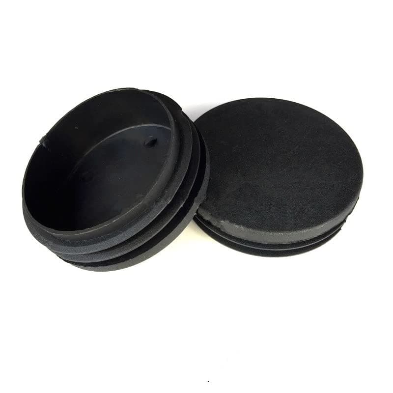 GatherTOOL Diameter 100mm 90mm 76mm Foot Plugs Rubber Plugs Round Plastic Black Blanking End Cap Caps Tube Pipe Inserts Plug Bung (Color : 90mm, Size : 12PCS)