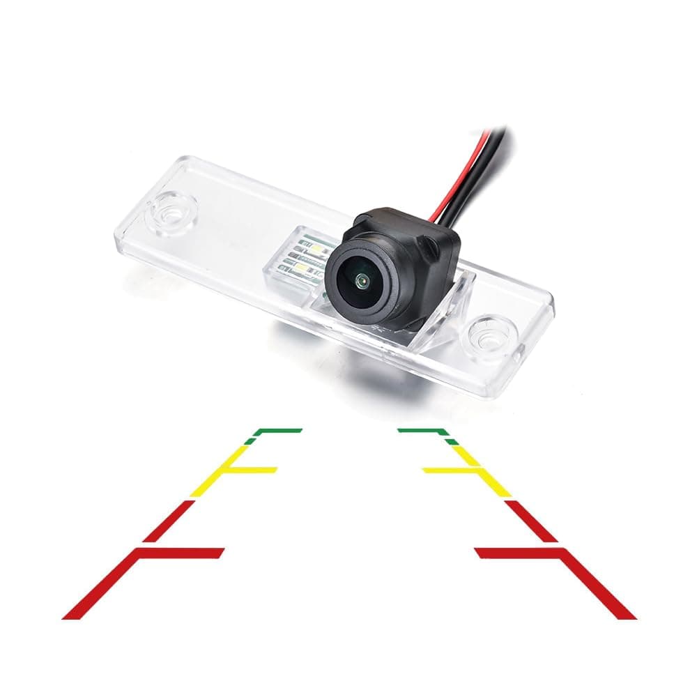 Vlicevrn Fisheye Vehicle Panoramic Car Rear View Camera 170° Wide Viewing Angle Night Vision Backup Parking Camera for Toyota 4Runner N210 MK4 / Hilux Surf N210 / SW4 N210 MK4 / Fortuner/Innova