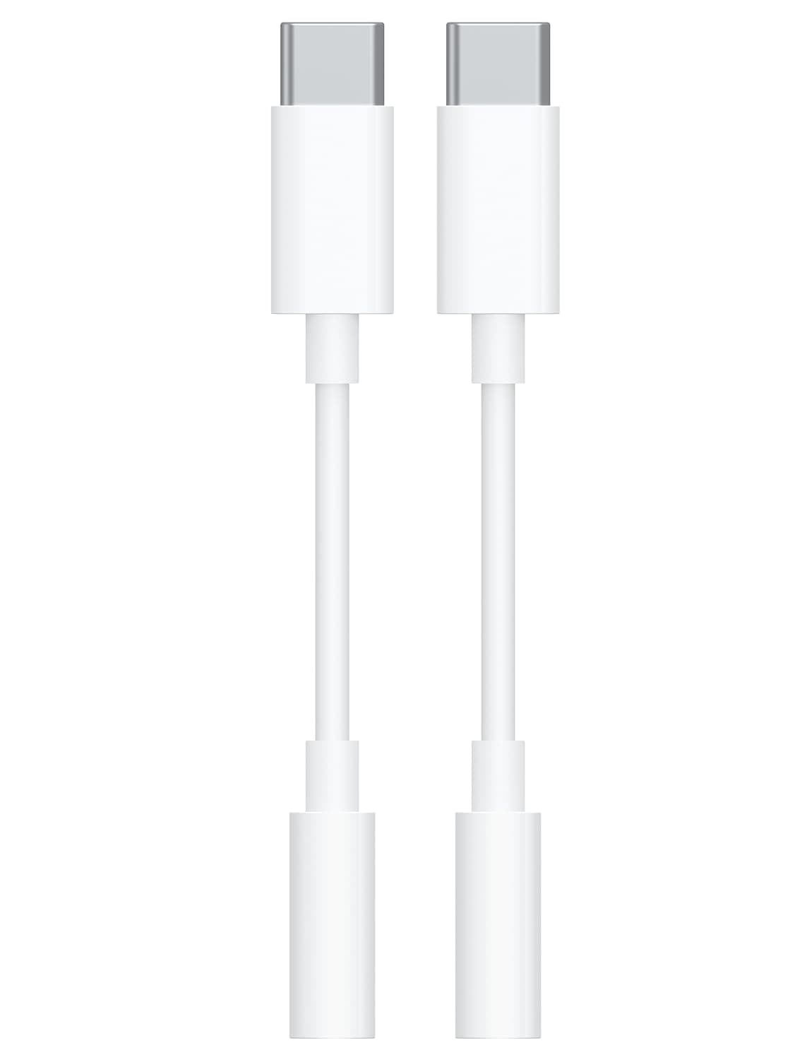 USB-C to 3.5mm Audio Headphone Adapter - HiFi 2 Pack Compatible with Apple iPhone 17 16 15 Samsung Galaxy S25 S24 S23 S22 S21 Plus Pro Max Ultra Pixel iPad - Type C to Aux Cord Jack Dongle Adapter