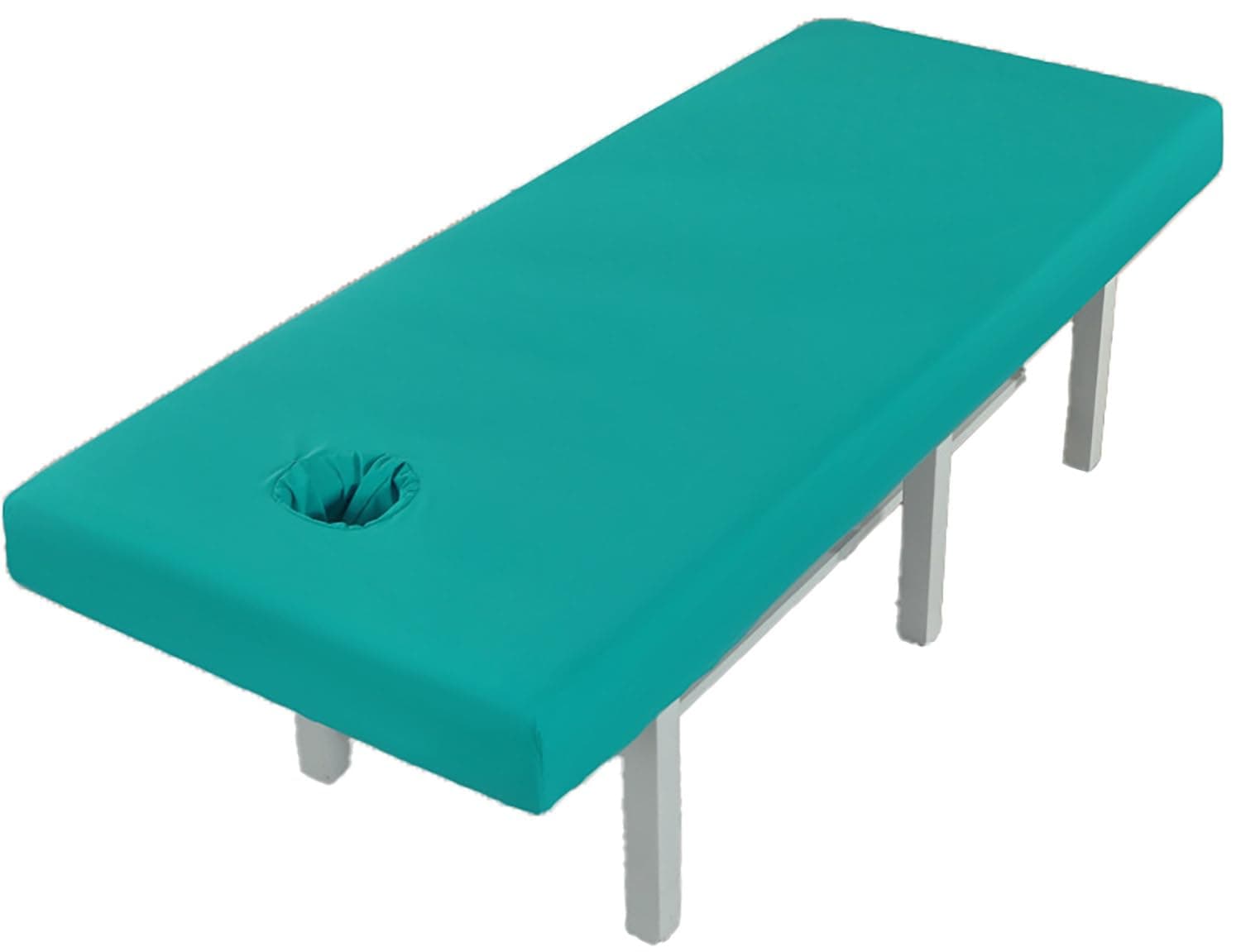 Reusable Massage Table Sheets Bed Cover 71x24 73x28 75x28 75x30 75x32 inches with Face Hole Fitted Table for Master Massage Waterproof and Oilproof Stain Wrinkle-Resistant(C4,190x80cm/75x32in (with hole))