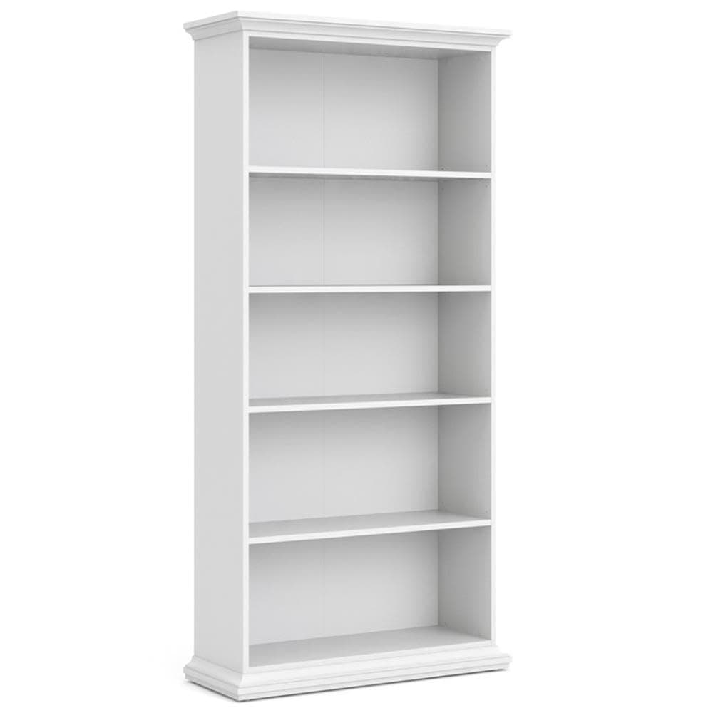 Tvilum Tall Wide 5 Shelf Bookcase