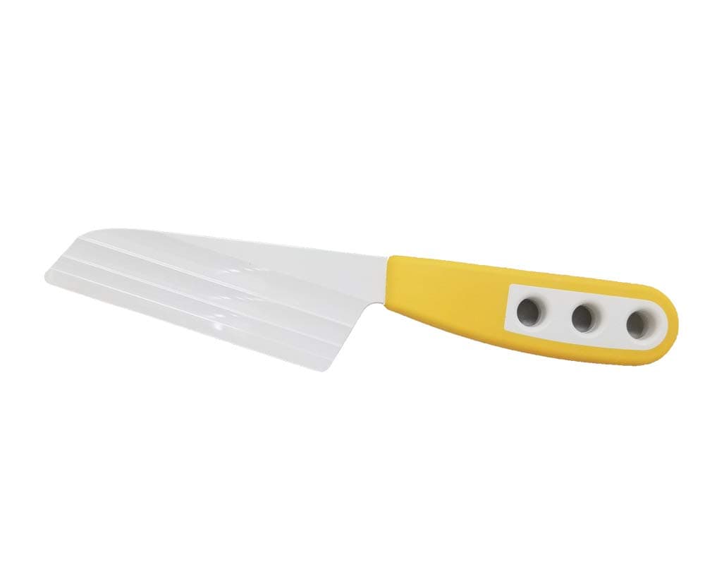 The Cheese Knife OKP2, The Cheese Knives with a Unique Patented Blade, Yellow