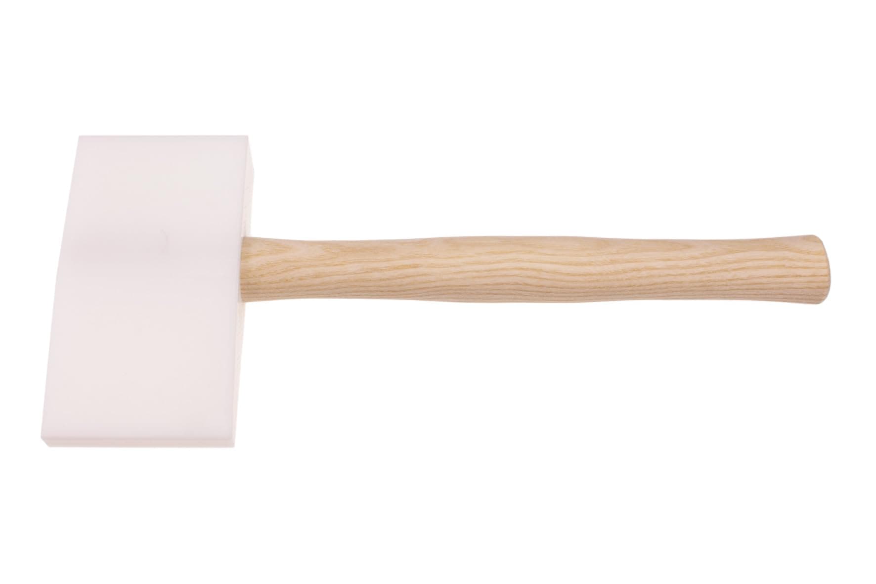 Stubai 278501 Maillet PVC cunéiforme, Blanc/Beige, 155 x 85 x 35 mm