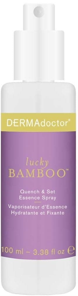 Dermadoctor Lucky Bamboo quench & Set Essence Spray 100 Ml/ 3.4 Oz, 3.4 ounces