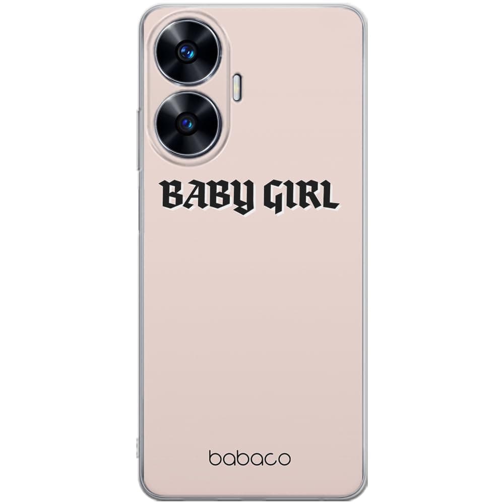 BABACO ERT Group Mobile Phone case for Realme C55 Original and Officially Licensed Pattern 90's Girl 017 optimally adapted to The Shape of The Mobile Phone, case Made of TPU