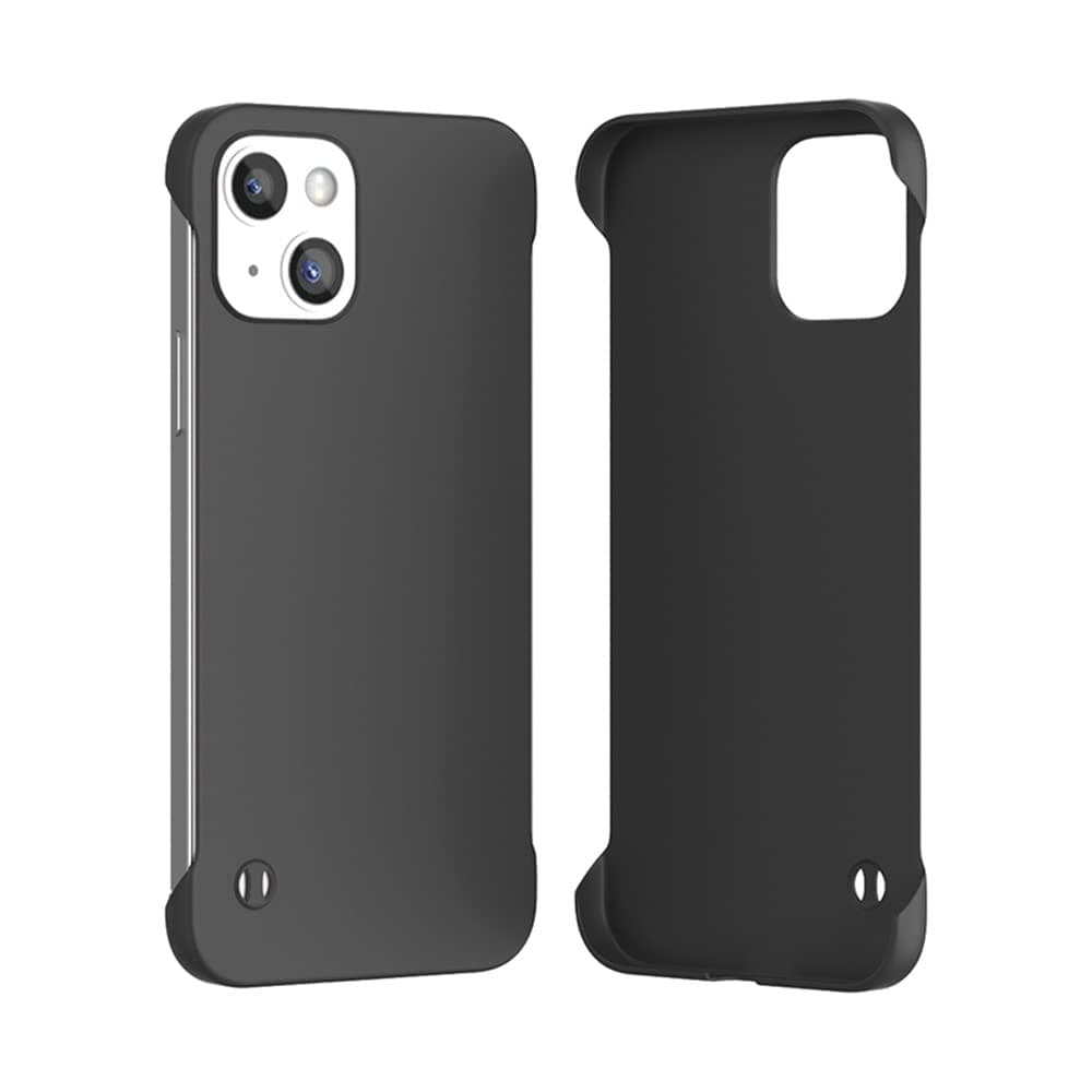 HANPINYOU Candy Color Frameless Matte Case for iPhone 13 12 11 Pro Xs Max Mini XR X SE 2022 2020 Slim Hard PC Shockproof Bumper Cover (Orange,iPhone 12 Pro)