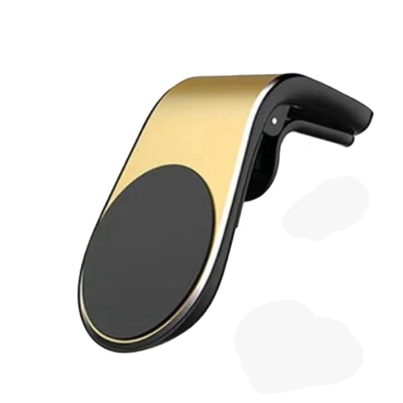 Phone Holders for Your Car, Mobile Phone Navigation Magnetic Bracket for Ford Focus I mk1 1998-2005, Cell Phone Car Mount L Type 360° Rotatable Car Accessories,Gold