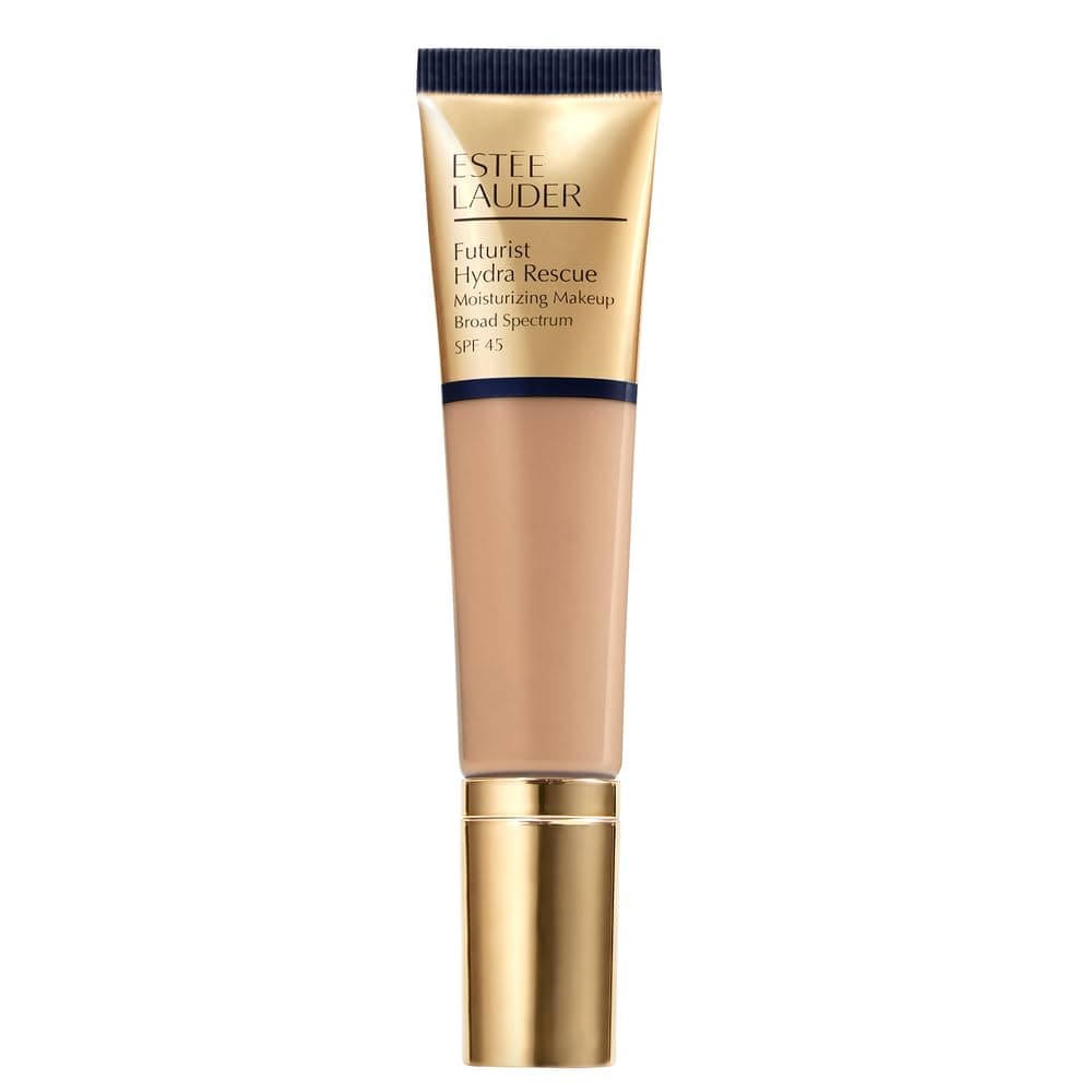 Estée Lauder Futurist Hydra Rescue Moisturizing Foundation SPF 45 for a 12-Hour Glow, 36 ml, 4N1 Shell Beige
