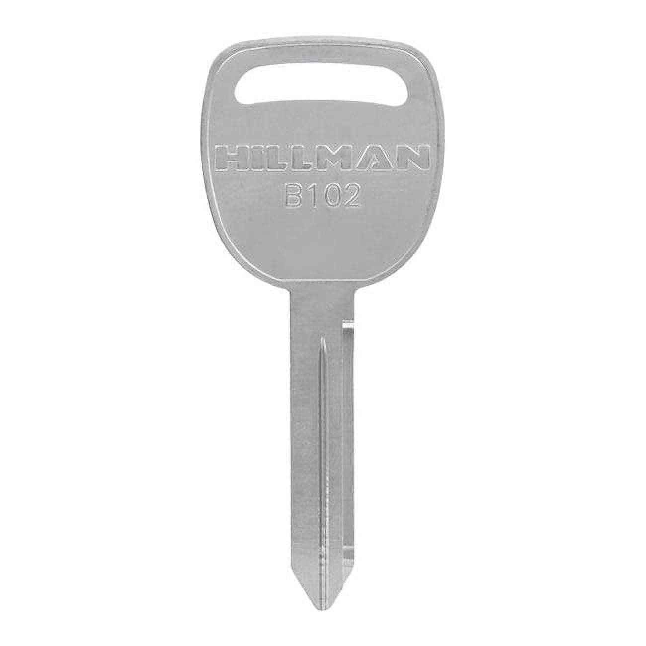 Hillman Automotive Key Blank Double sided For GM