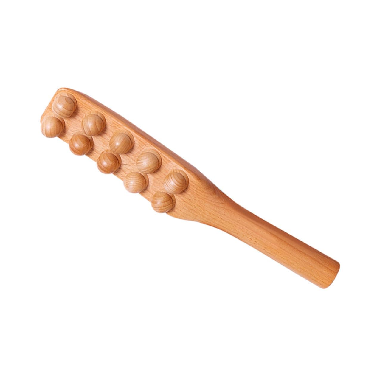 PartyKindom Wooden Massage Hammer for Muscle Relaxation for Back and Leg Massage Handheld Body Massager Tool