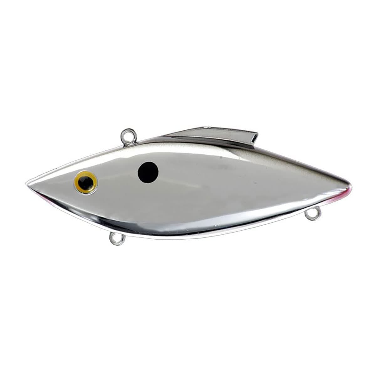 Bill Lewis Lures RT25 Rat-L-Trap, 1/2-Ounce, Chrome/Black Back