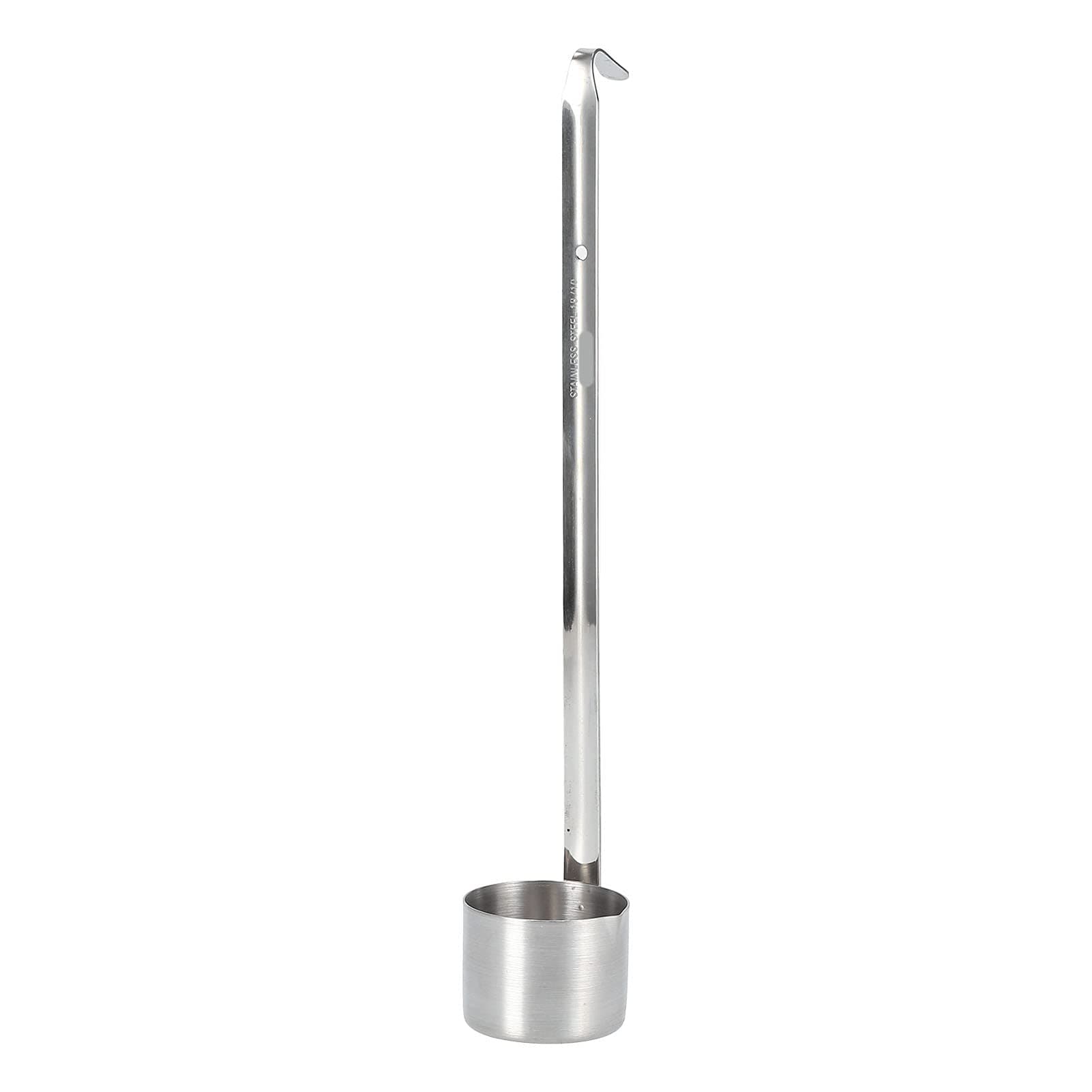 HAOHIZE Wine Ladle, Stainless Steel Wine Dipper Long Handle Pouring Ladle with Hook Dipper Spoon Beer Pouring Measure Spoon for Kitchen 500ML (304 Wine Extract 125ML)