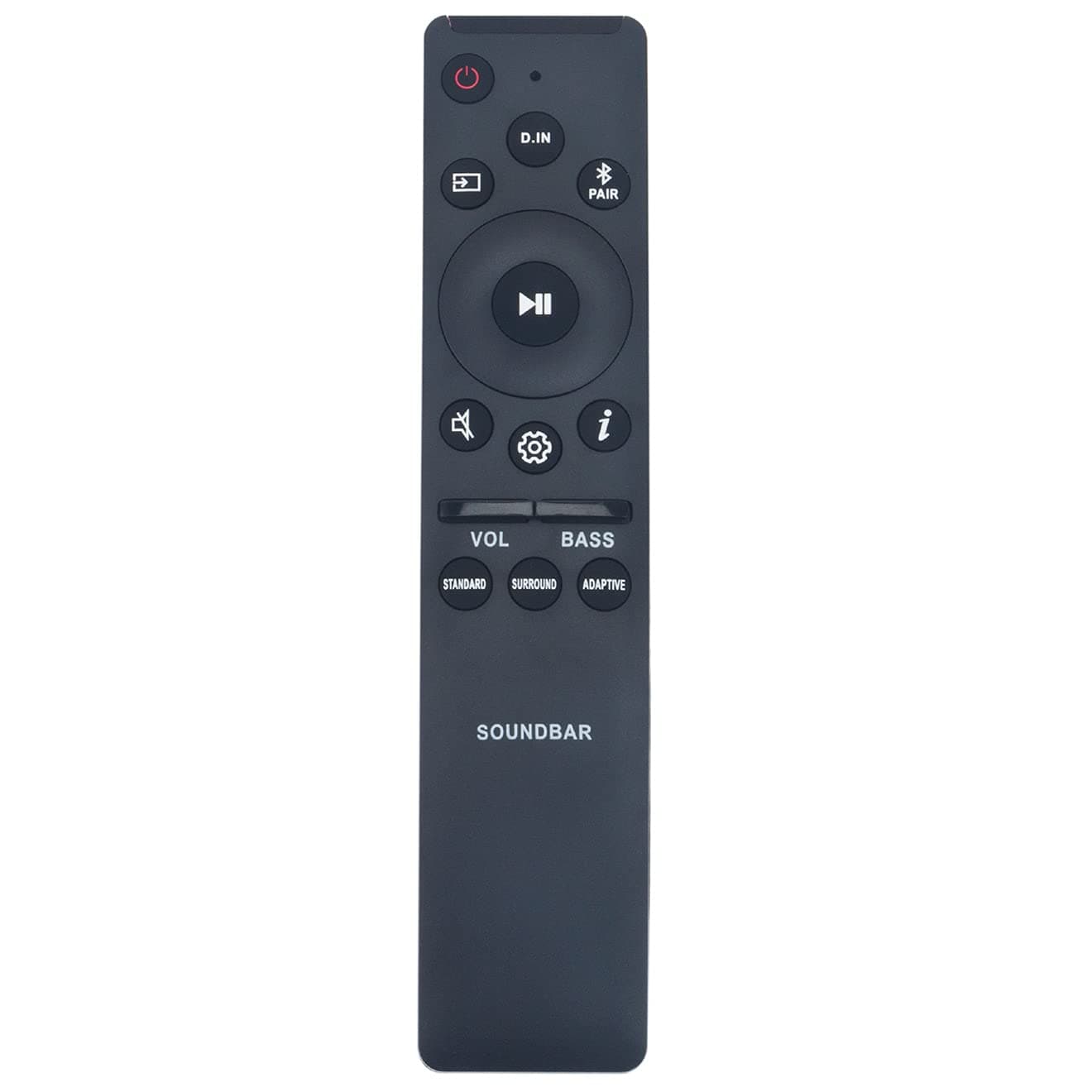 AH81-12825A AH8112825A Replace Remote Control fit for Samsung Soundbar Sound Bar Speaker System HW-LST70T HW-LST70T/ZA HW-LST70TZA HWLST70T HWLST70TZA