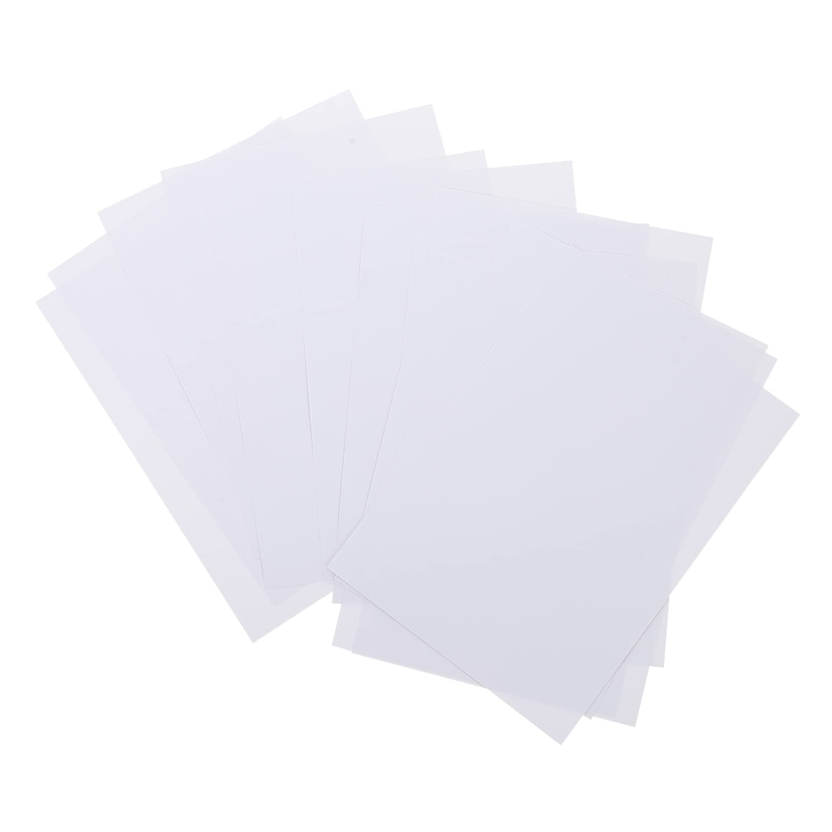 TOGEVAL 100 Sheets High Glossy Photo Double Sided Printing Static Lightweight Professional Print for Photos and Digital Color Printing