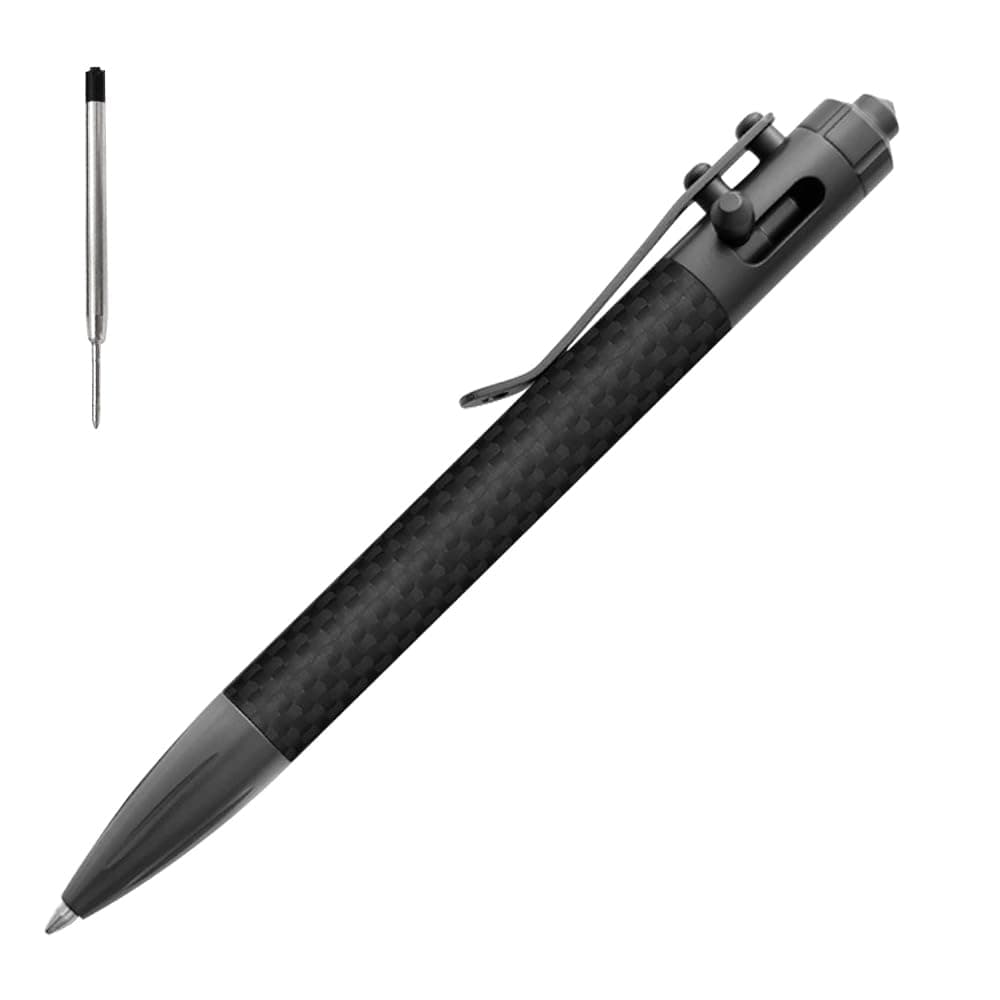 Cool Hand 4.9'' Carbon Fiber Bolt Action Pen