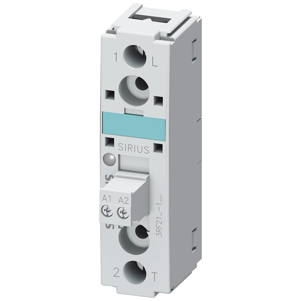 Semiconductor Relay Single-Phase 3RF2 22.5 mm Interval 70 A 48-600 V/DC 4-30 V Screw Terminal Connection