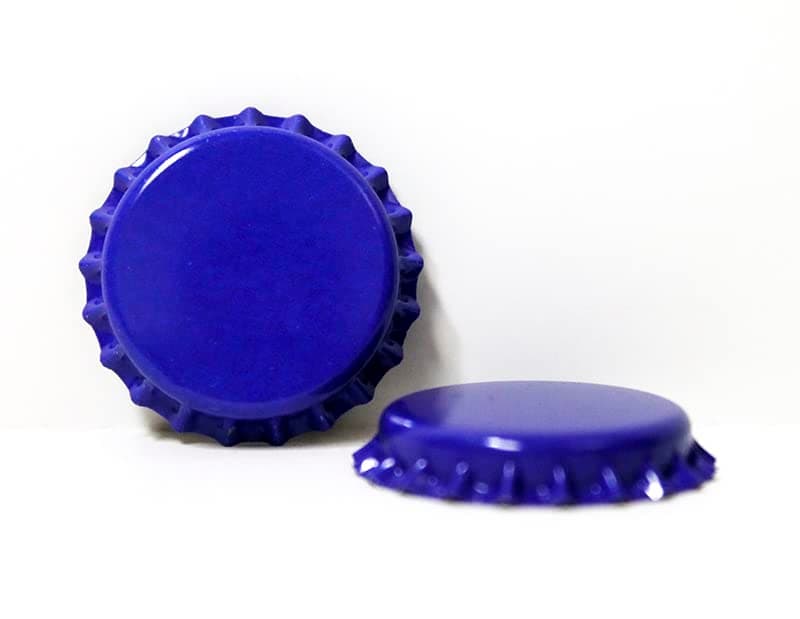 North Mountain Supply Beer Bottle Crown Caps - Blue - Oxygen Barrier - 500 Count