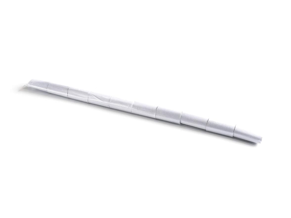 tcm Slowfall Streamer m x 5 cm, White, Pack of 10