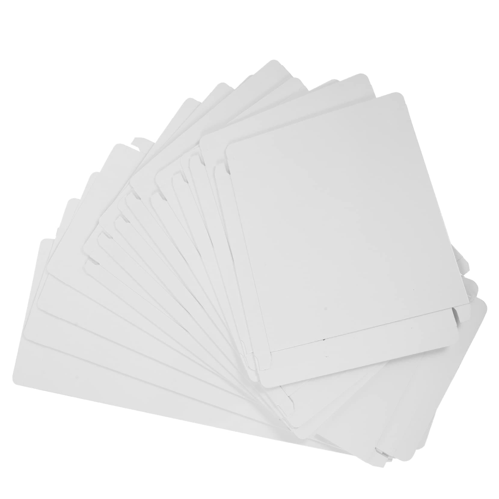 PartyKindom 15 Pcs White Gift Boxes with Lids, Paper Present Wrapping Boxes for Party Favors, 3 Sizes