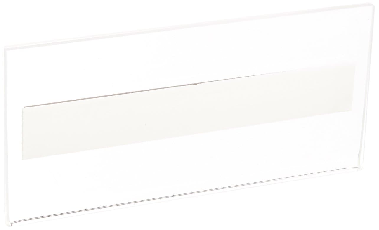 Azar Displays 129915 5.5" W x 2.5" H Horizontal U-Frame with Magnetic Strips