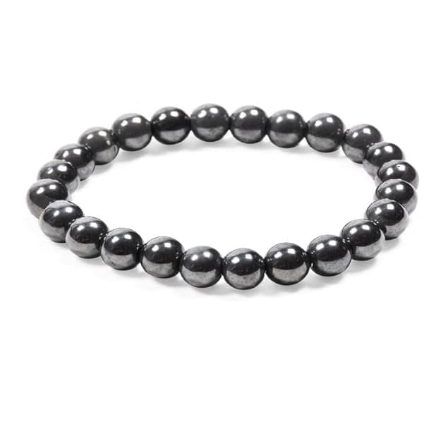 SHRRIYA DIVINE Hematite Crystal Bracelet for Women Men Natural Healing Gemstone Bracelet for Yoga Reiki Meditation Feng Shui, Hematite Bracelet, Crystal, Hematite, Hematite Bracelet, Crystal, hematite