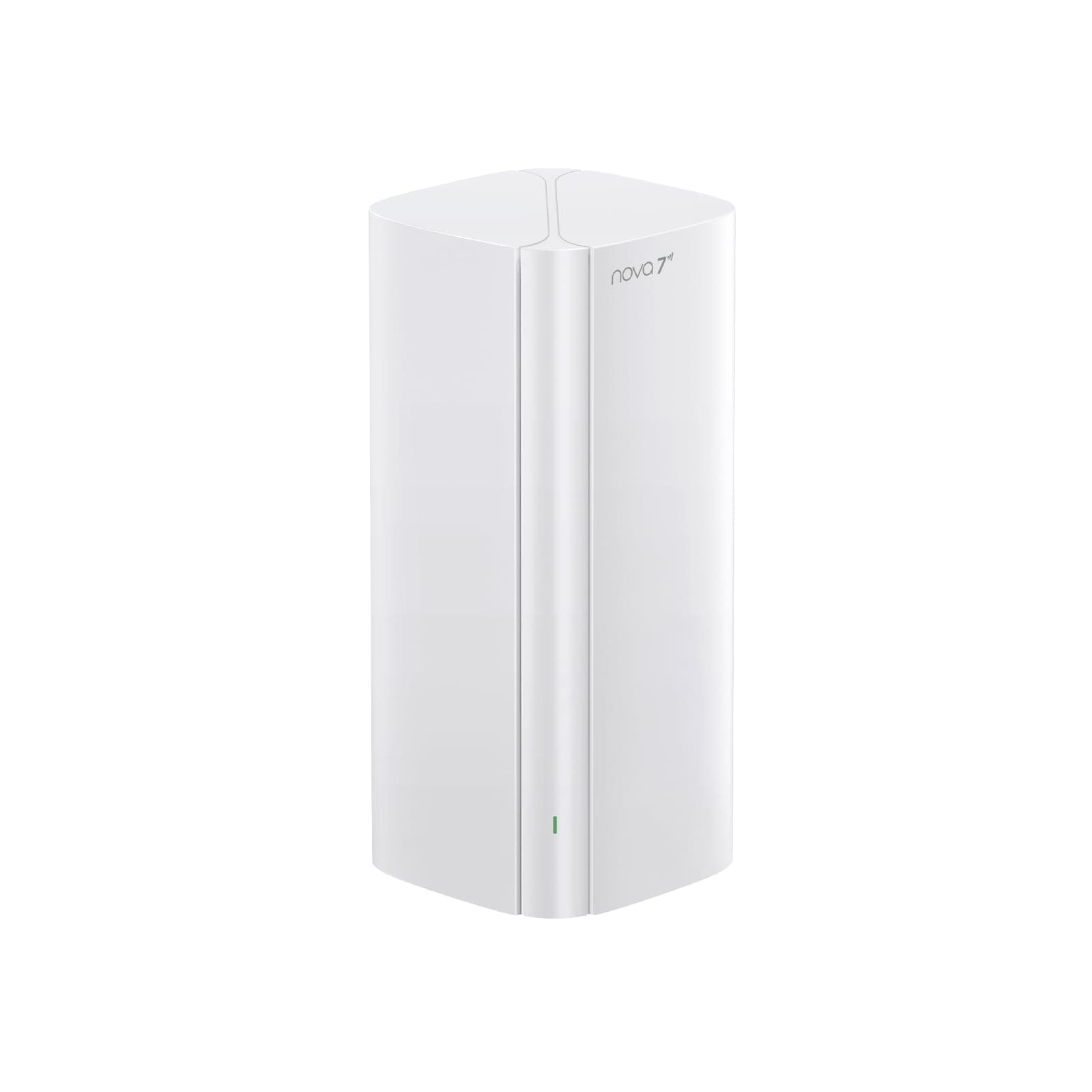 Tenda WiFi 7 Mesh System BE5100 – Dual-Band, 1×2.5G & 2×1G Gigabit Ports, Ethernet Backhaul, MLO, VPN, Seamless Roaming – ME6 Pro (1-Pack)